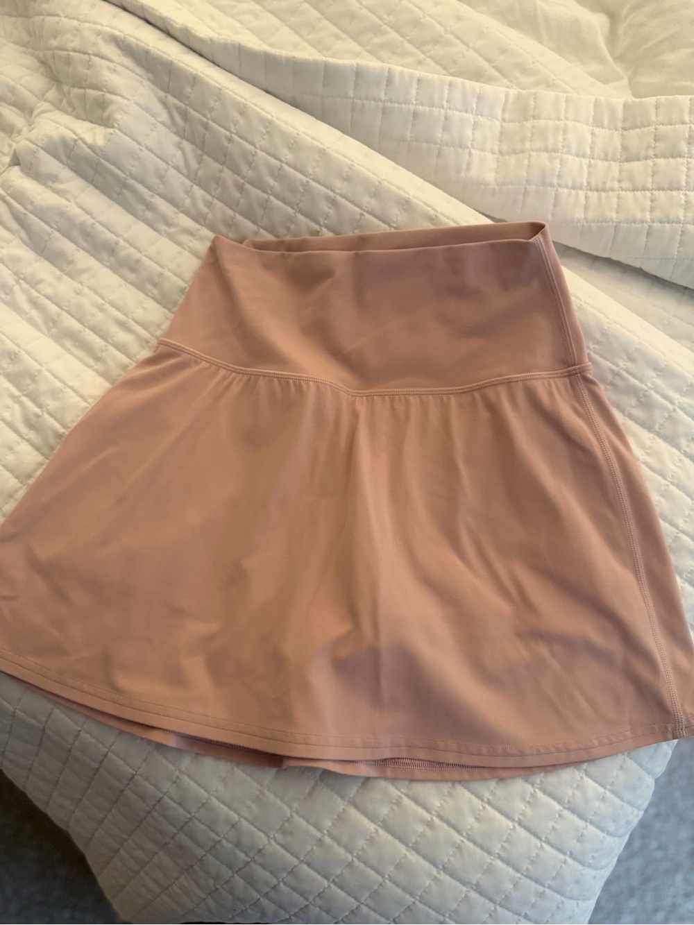 Lululemon align soft blush pink skirt skort 4